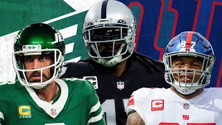 New York Jets vs Vikings Preview and Davante Adams Rumors New York Giants vs Seahawks Preview [upl. by Osric]