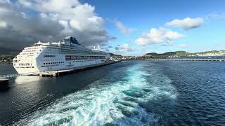 BasseterreStKitts amp Nevis🇰🇳Cruise port Zante departureVirgin Voyage Valiant Lady🚢230224 [upl. by Eical]