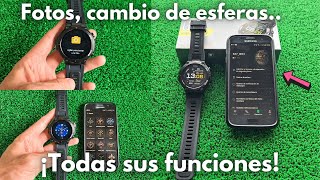 ¿Cómo Configurar tu Smartwatch K37 Sports GPS con la APP Infowear [upl. by Lehsreh465]