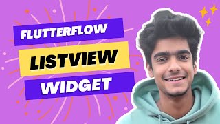 FlutterFlow Tutorial For Beginners  FlutterFlow Listview Widget [upl. by Bast]