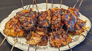 BBQ Marinated Chicken Thighs  boneless skinless amp marinaded to perfection [upl. by Yr]