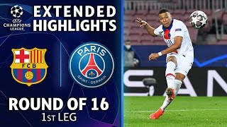 Barcelona vs Paris SaintGermain Extended Highlights  UCL on CBS Sports [upl. by Ojeitak]