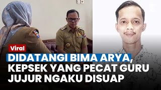 NASIB KEPSEK yang Pecat Guru SD Jujur Usai Bima Arya Turun Tangan Ngaku Disuap [upl. by Annovy180]