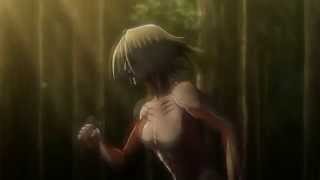 Levi Vs Female Titan  60 FPS [upl. by Piselli]