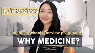 How I Prepared for Medical School Interviews [upl. by Renie]