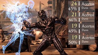 Mortal Kombat X  TRIBORG Smoke Combo Guide [upl. by Ranitta520]