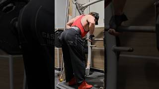 SMITH MACHINE OR BARBELL gymworkout bodybuilding fitness backday [upl. by Lamraj]