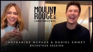 Katharine McPhee Foster x Daniel Emmet • Come what may Moulin Rouge  Backstage tour David Foster [upl. by Moseley]