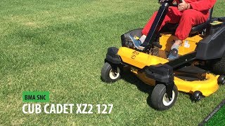 CUB CADET XZ2 127  Trattorino raggio zero a volante scarico lateralemulching [upl. by Accire]