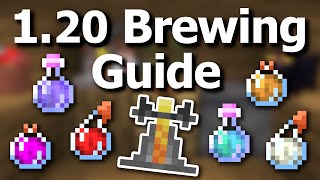 The Ultimate Minecraft 120 Potion Brewing Guide  How to make all Potions Auto Brewer and More [upl. by Egbert190]