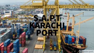 SAPT Port of Karachi Hutchison Ports South Asias largest Port [upl. by Evie568]