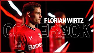 Comeback von Florian Wirtz  272 Tage nach seinem Kreuzbandriss [upl. by Ayanad]