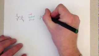 Drawing a Cyclohexane Chair [upl. by Shiau]