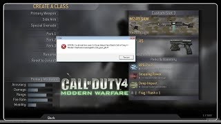 FIX ANY COD4 ZONE ENGLISH CODEFF ERROR [upl. by Isaac]