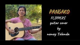 Pangako Flippers guitar cover by nanay Yolanda [upl. by Secundas668]