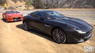 Jaguar FType R and V6 S  Driving Impressions [upl. by Eitisahc]