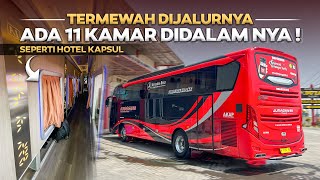 SATU  SATU NYA BUS SLEEPER DIJALUR NYA ‼️ Juragan 99 Trans Yogyakarta  Surabaya  Malang [upl. by Eenttirb]