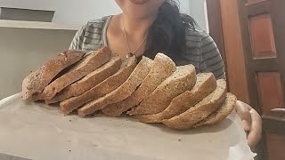 LOWCARB LOAF BREAD FULL RECIPE USING A BREAD MAKER MACHINE [upl. by Nywra]