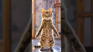 Cat dance video shortsfeed short shorts viralshort catdance [upl. by Gievlos]