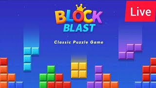 Block blast gameClassic ModeNew High Score live Gameplay Walkthrough [upl. by Ttenneb]