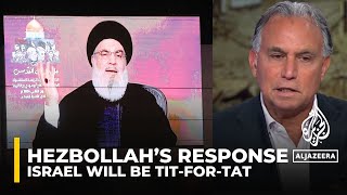 Hezbollah’s response to Israel will be titfortat Marwan Bishara [upl. by Leilah]