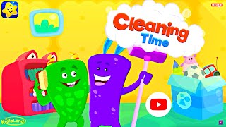 House Cleaning for Children  KidloLand Kids amp Toddler Games  Full Gameplay [upl. by Navi]