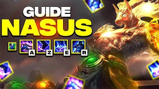 GUIDE NASUS  BUILD RUNES amp COMBOS💥Ft Dalavius [upl. by Eniad]