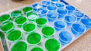 I Made Jello Shots For My Birthday  Adult Jello Shots [upl. by Aile]