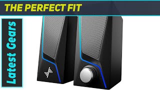 Nylavee SK400 Computer Speakers Review [upl. by Gelhar]