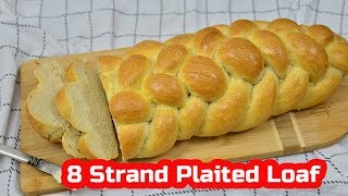 Paul Hollywoods Eight Strand Plaited Loaf  GBBO S03E02  Bread Week [upl. by Aihgn350]