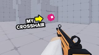 I used the WORST CROSSHAIRS in Roblox Rivals [upl. by Aritak]