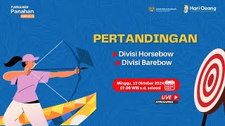 LIVE Panahan HORI 78  Div Horsebow Barebow [upl. by Ferdie]