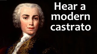 A modern castrato NOT falsetto ultra rare recording Mozart Va lerror mio palesa from Mitridate [upl. by Tilden]