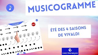 été des 4 saisons  VIVALDI  Musicogramme  MadHameçon [upl. by Narmi359]