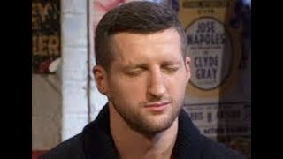 CARL FROCH REACTS TO JAMES DEGALE LOSING HIS IBF TITLE [upl. by Kentigera]