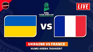 🔴 UKRAINE vs FRANCE  3rd Place FIFA Futsal World Cup 2024 Fixtures Today Preview amp Predictions [upl. by Bowrah]