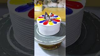 Mix Colour Jelly Cake Design shorts youtubeshorts viralvideo viralvideo [upl. by Oicor38]