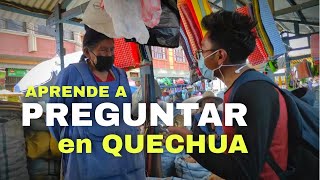 PRONOMBRES INTERROGATIVOS EN QUECHUA  Aprende a preguntar en quechua  Wilfitu yachachiq [upl. by Elleron]