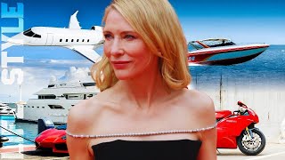 Cate Blanchett Lifestyle  Income HouseNet Worth Car Collection Mansion Private Jet etc [upl. by Yelkreb]