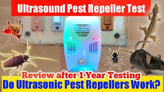 ULTRASOUND PEST REPELLER TEST  DO ULTRASOUND PEST REPELLERS WORK  ULTRASONIC PEST REPELLER REVIEW [upl. by Nagear]