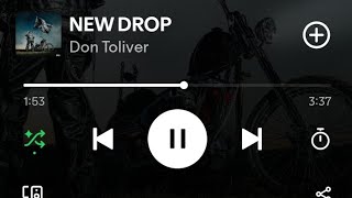 New drop lyrics DON TOLIVER [upl. by Vikky]