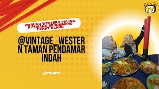 WARUNG WESTERN PALING KITORANG RECOMMEND DEKAT KLANG Review Vintage Western [upl. by Xonk442]