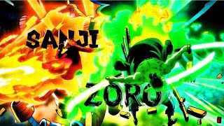 zoro and sanji vs king and queen [upl. by Notak]