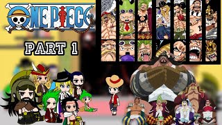 Strawhat Grand fleet reacts to Luffy 13 [upl. by Dana]