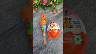 Umbrella gems chocolate with Kinder Joy Chocolate shorts youtubeshorts kinderjoy [upl. by Atterual356]