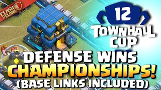 UNBREAKABLE TH12 Bases will decide the TH12 CUP FINALS Clash of Clans  Best TH12 Bases with LINKS [upl. by Schroder826]