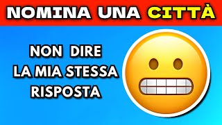 NON DIRE LA MIA STESSA RISPOSTA 3  CHALLENGE [upl. by Lusar]