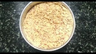 Hurgadle pudi palyakke fried channa dal masala powder for subzis [upl. by Yelmene]