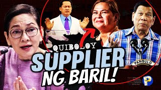 VP Sara at PRRD idinawit ni Hontiveros sa hearing na tumanggap ng bariI kay Quiboloy [upl. by Isdnil]