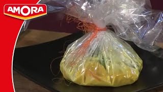 Recette de Papillottes de Cabillaud à la Moutarde  Amora [upl. by Anek]